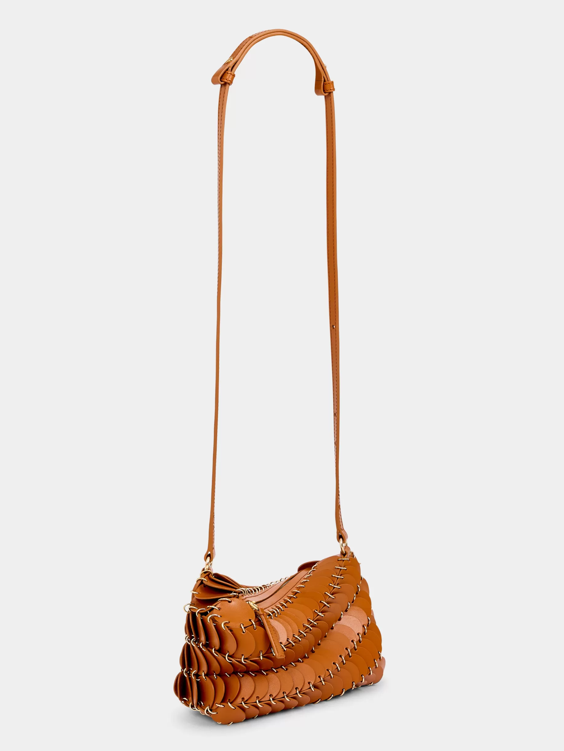 Rabanne CAMEL PACO BAG CROSSBODY