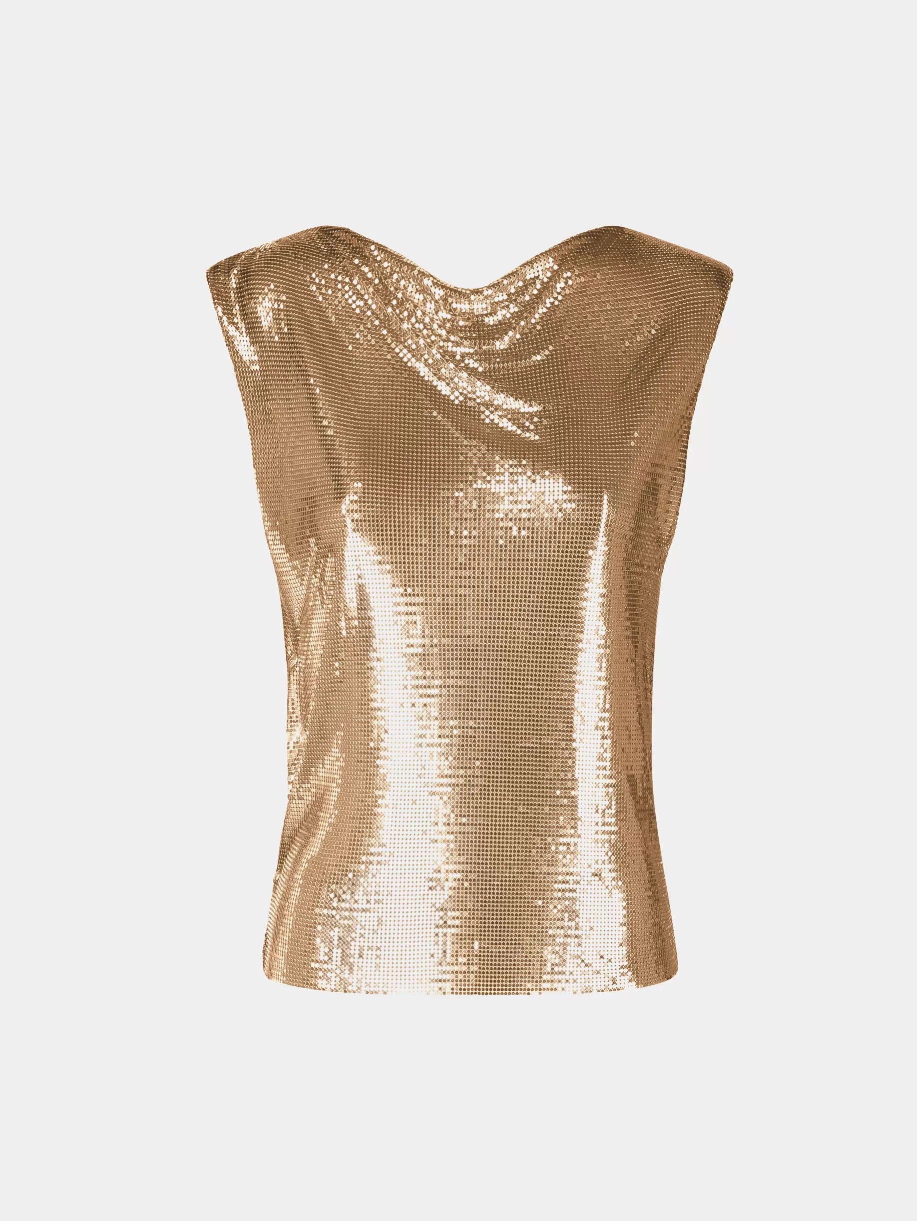 Rabanne Gold chainmail Top