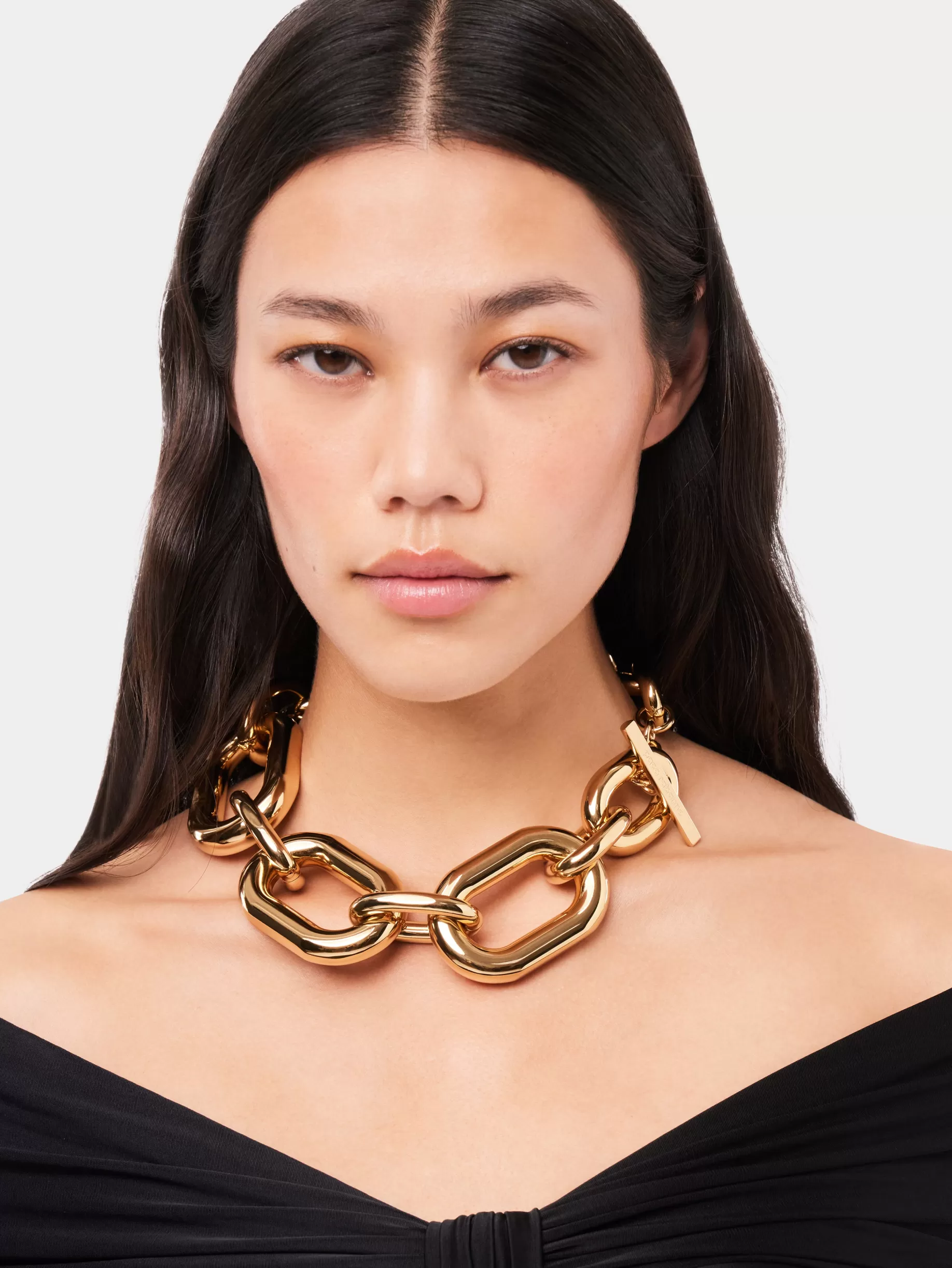 Rabanne Gold Oversized XL Link Necklace