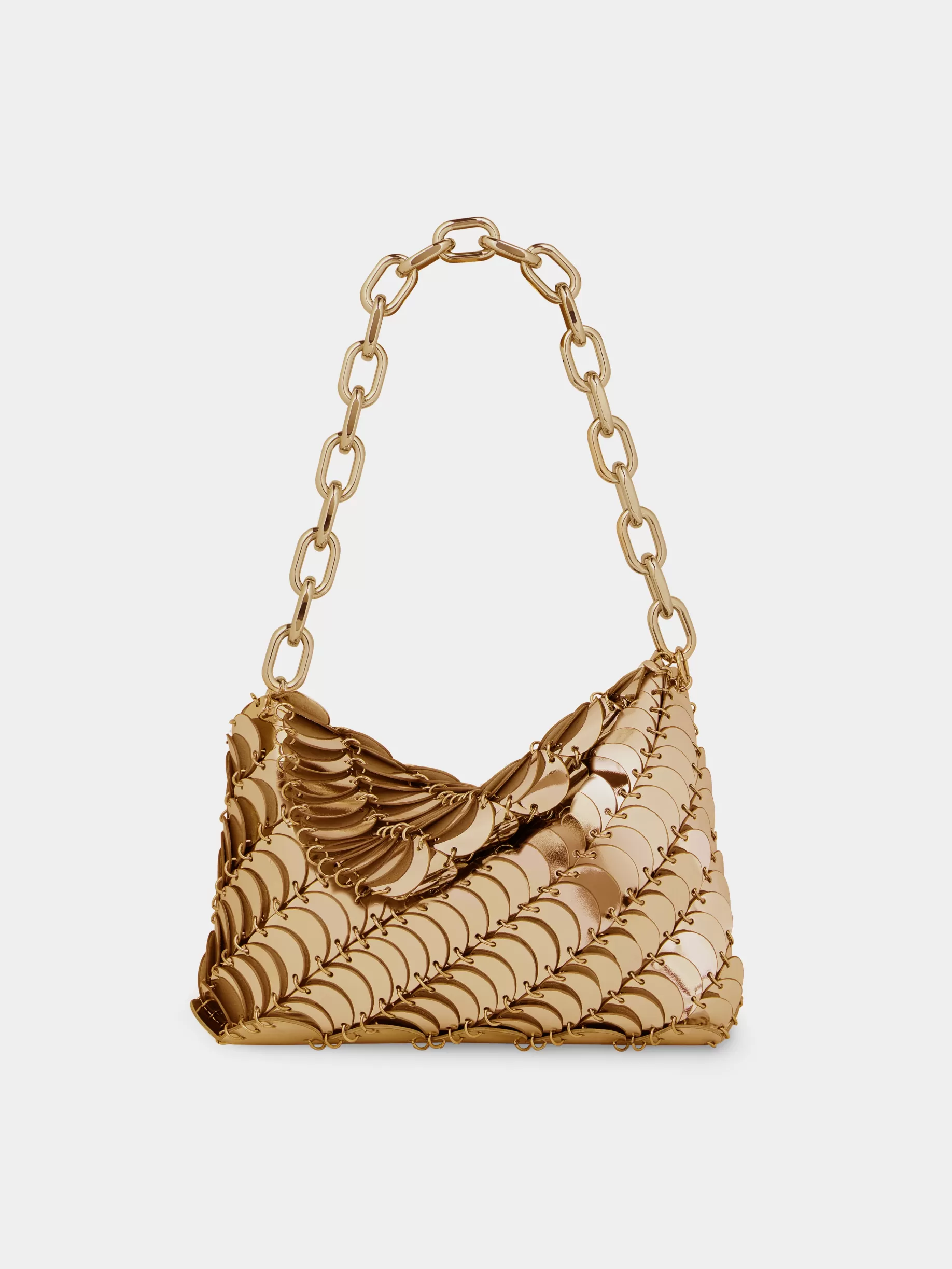 Rabanne Gold Paco clutch Bag