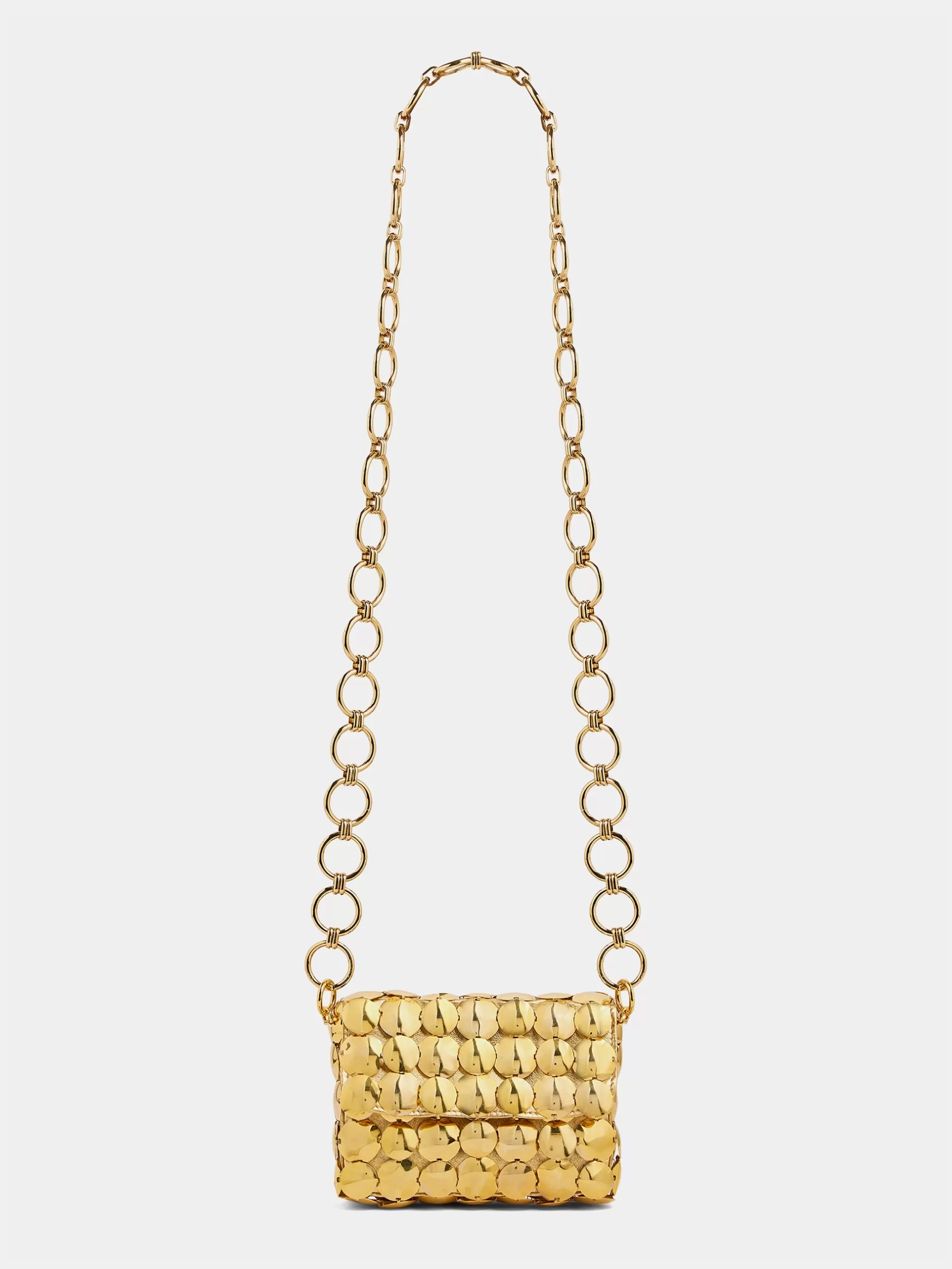 Rabanne gold Quilted bag