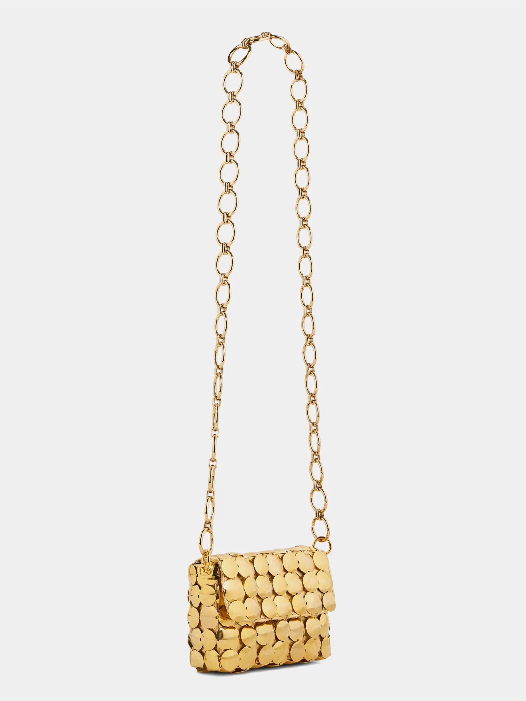 Rabanne gold Quilted bag