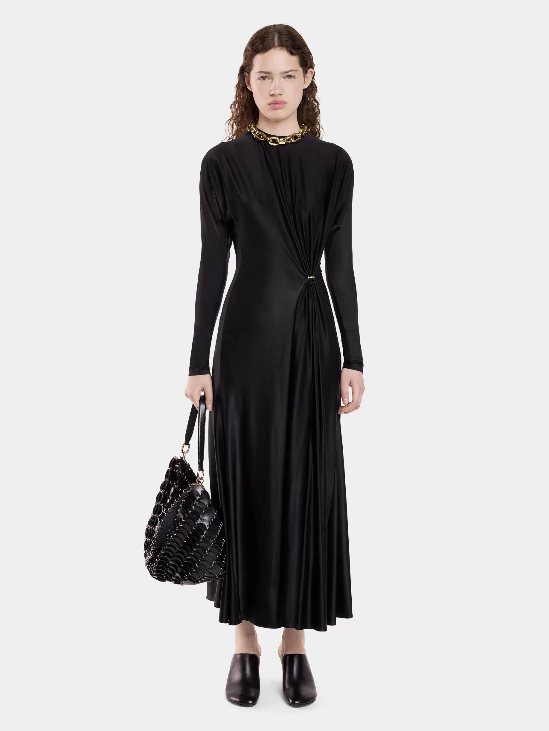 Rabanne LONG DRESS IN JERSEY