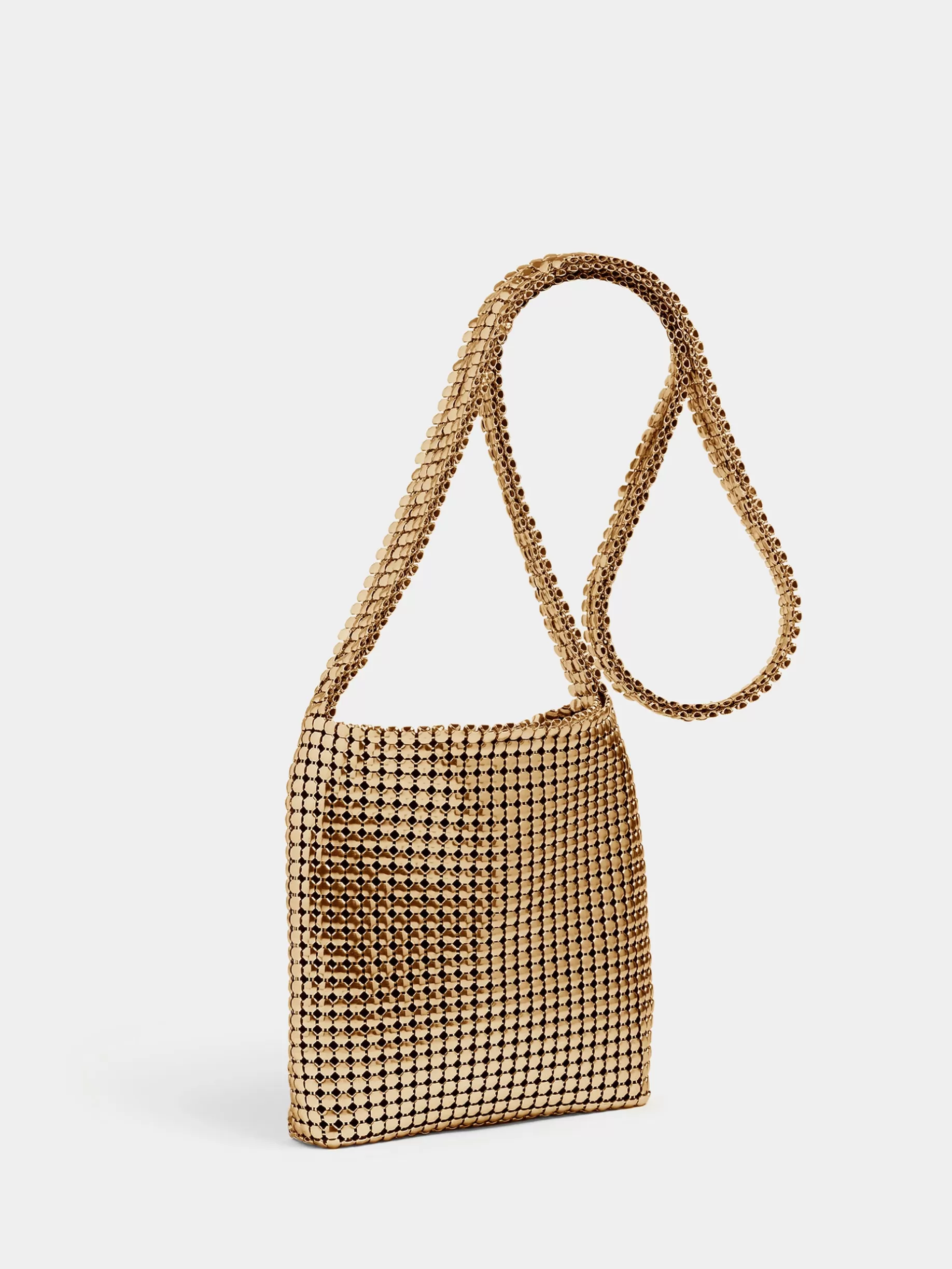 Rabanne Mini gold Pixel bag