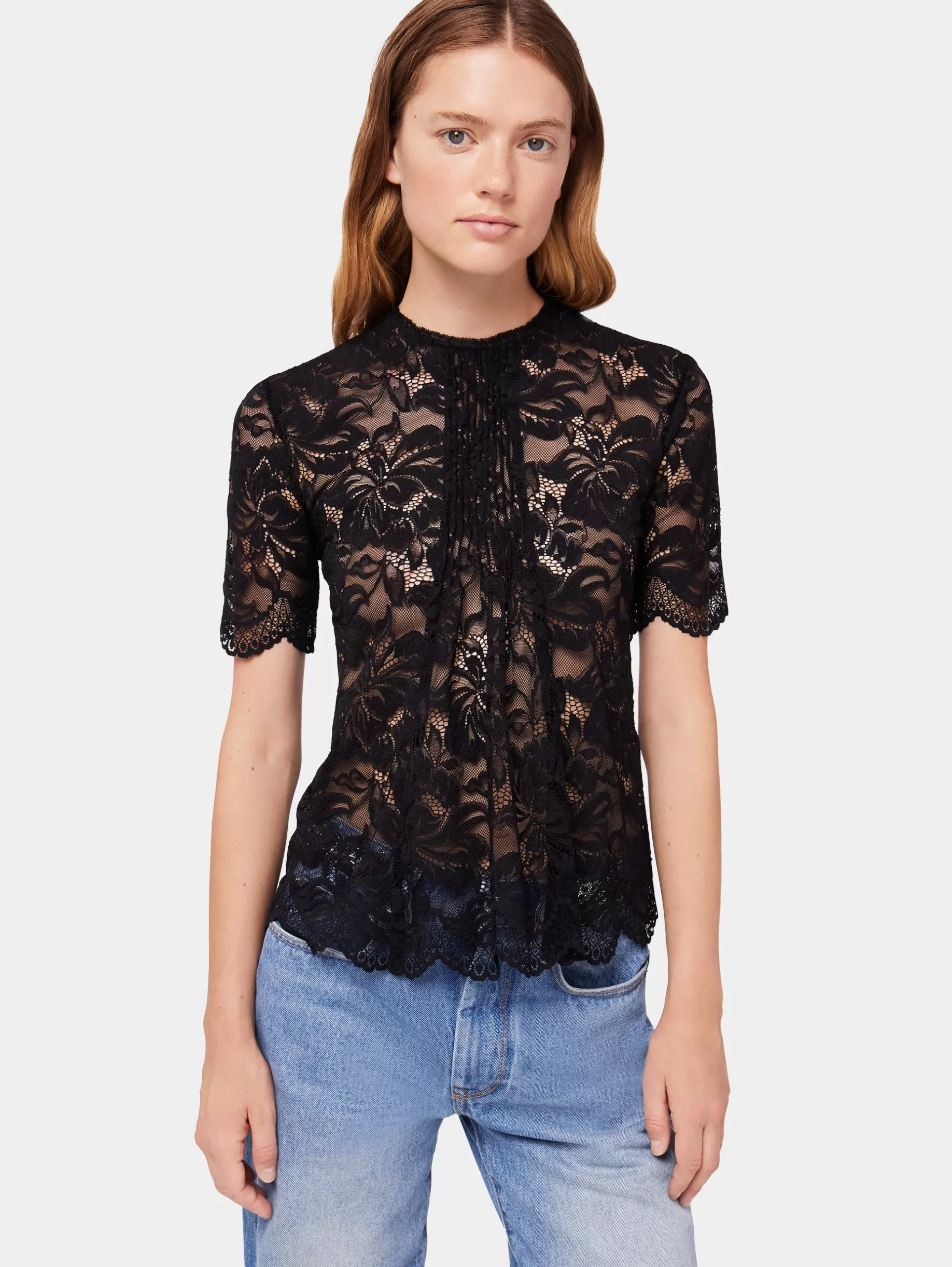 Rabanne Mini lace black top