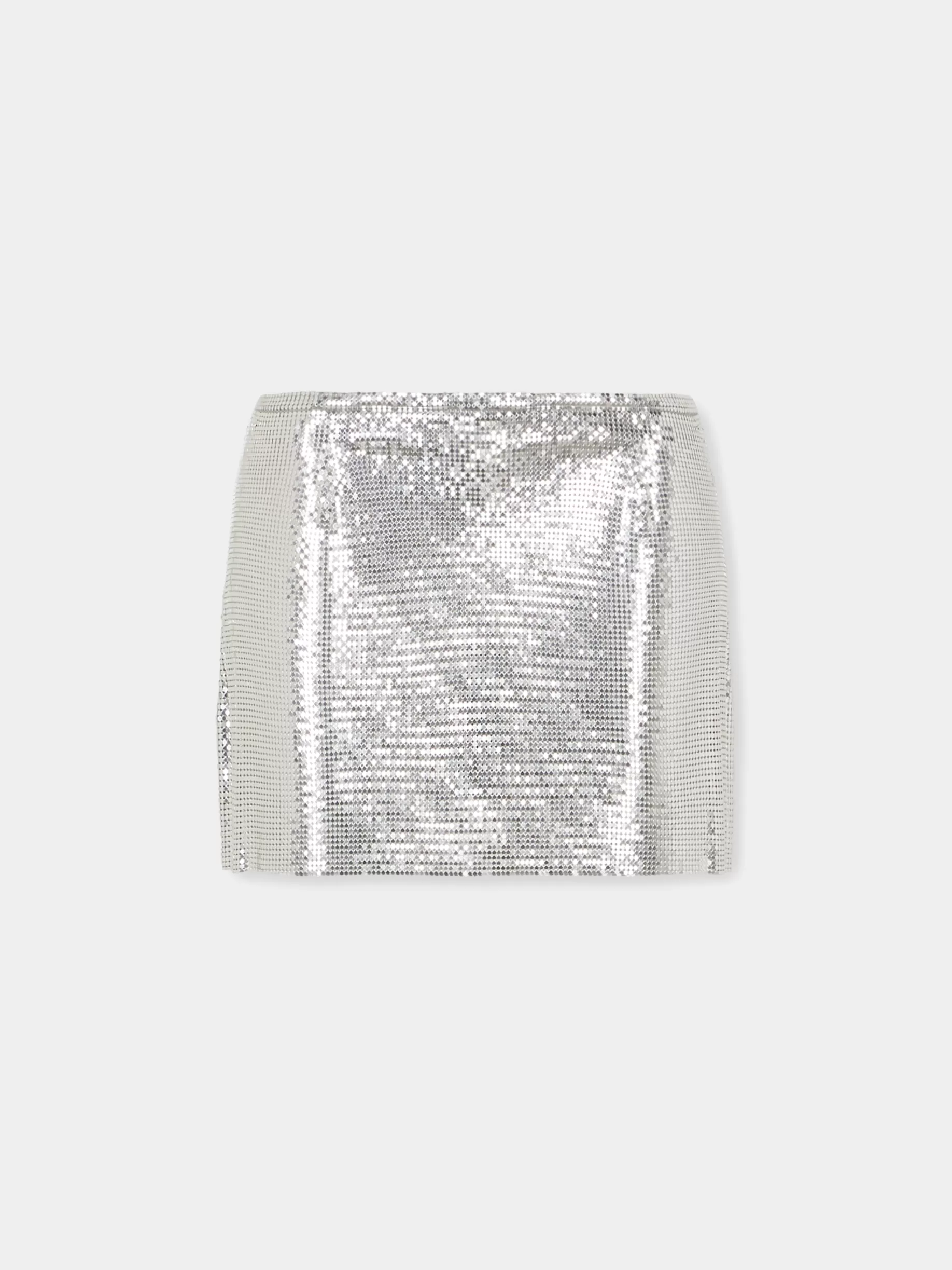 Rabanne MINI SKIRT IN MESH