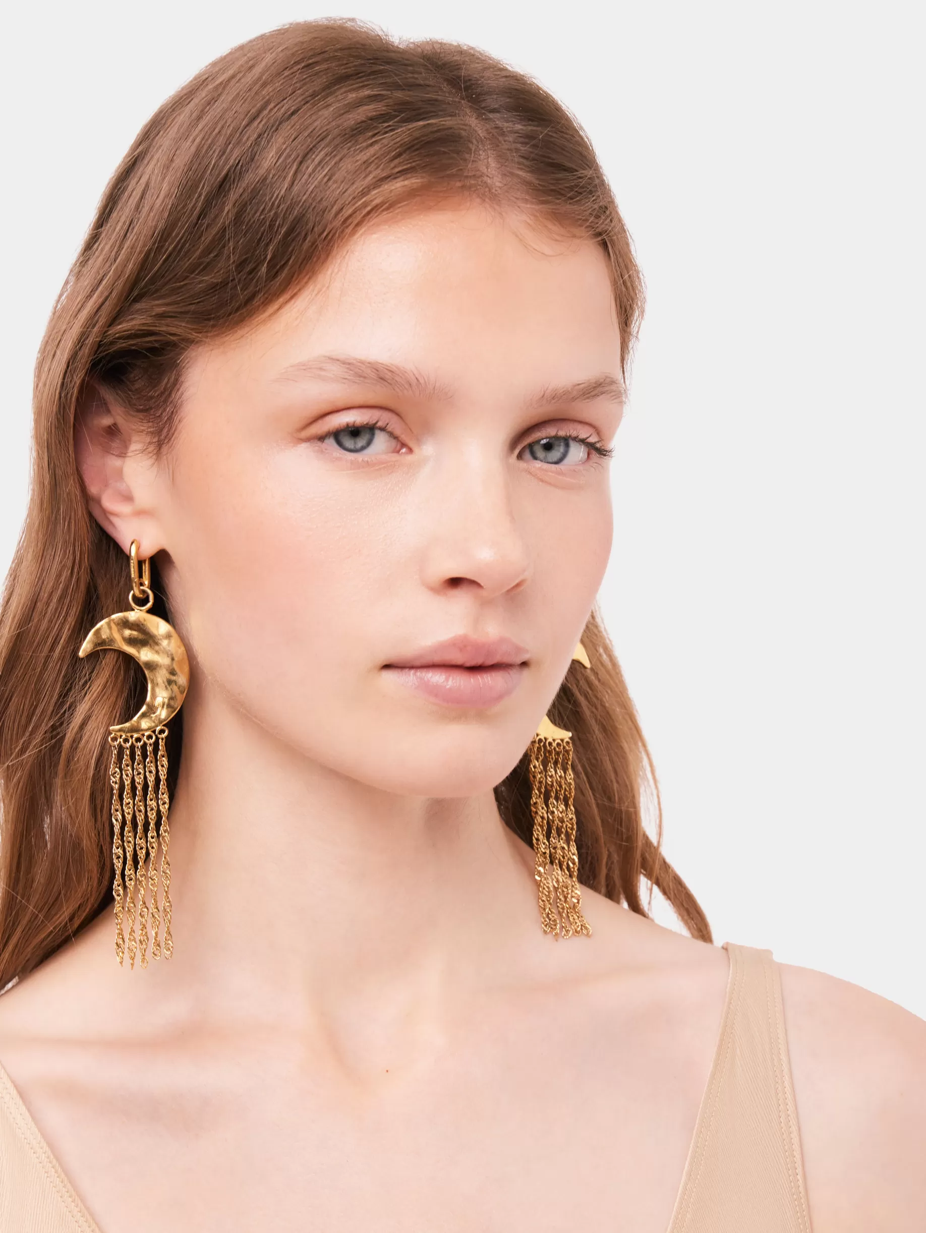 Rabanne Moon earrings