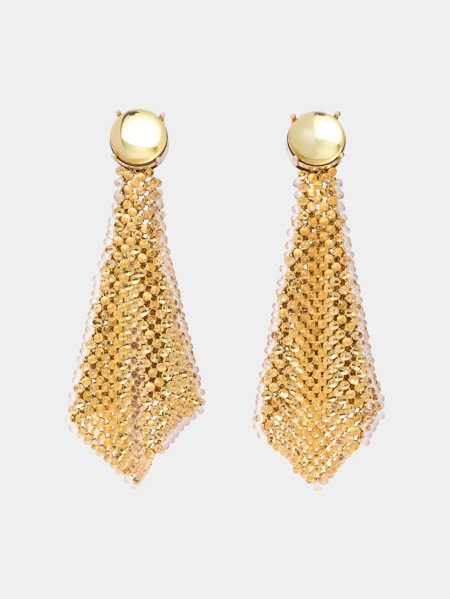 Rabanne PIXEL FLOW BUBBLE EARRINGS