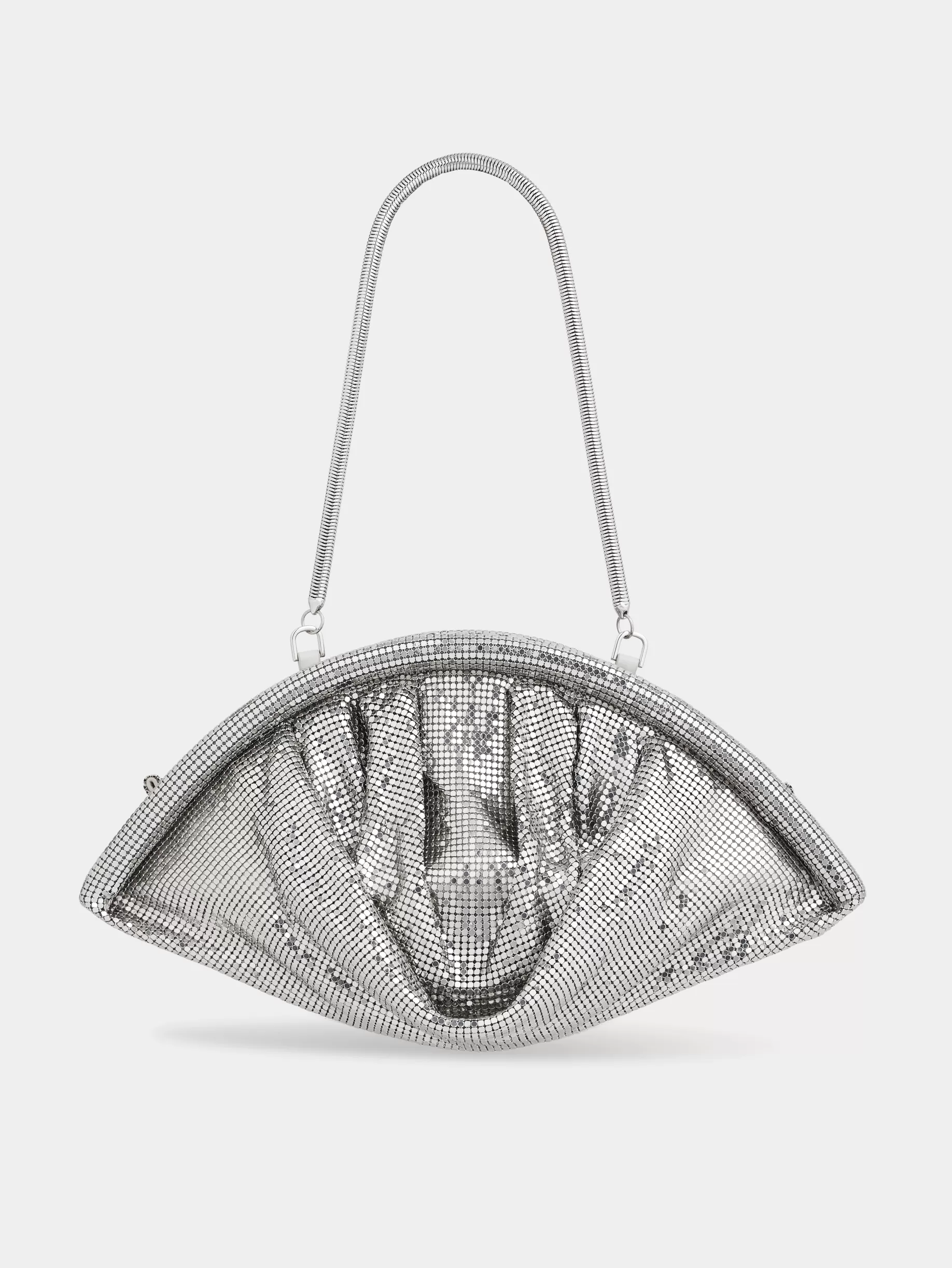 Rabanne SILVER MESH NIGHT CLUTCH