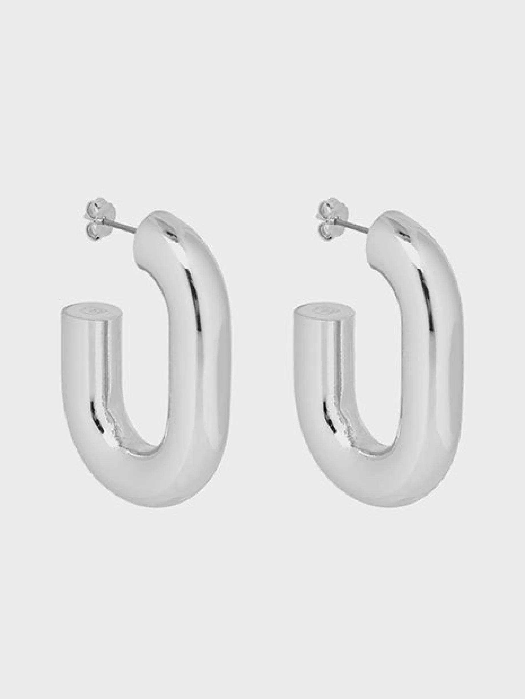 Rabanne Silver XL Link Earrings