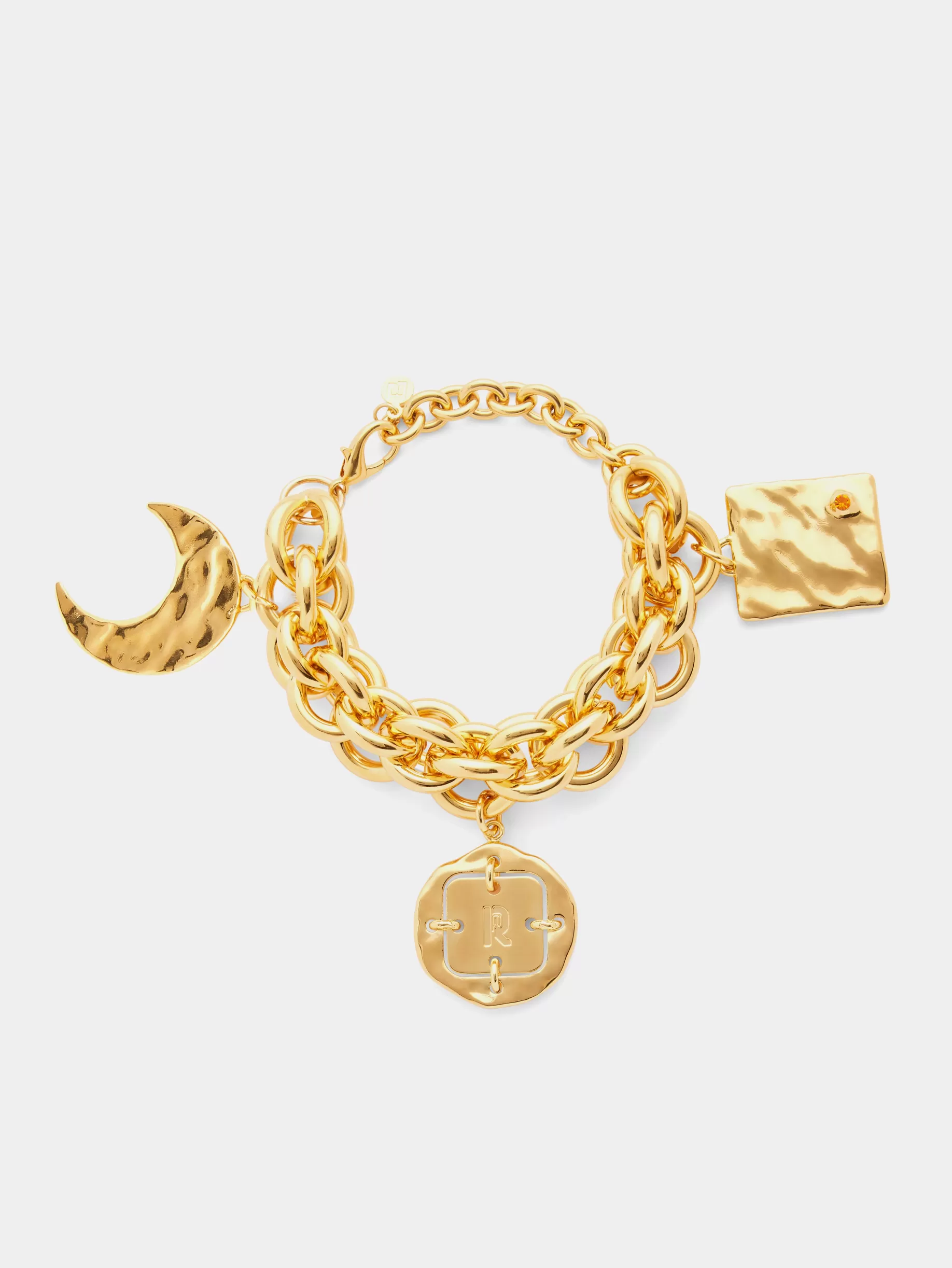 Rabanne Sun date bracelet with fantasy medals